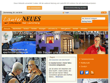 Tablet Screenshot of lauterneues.de